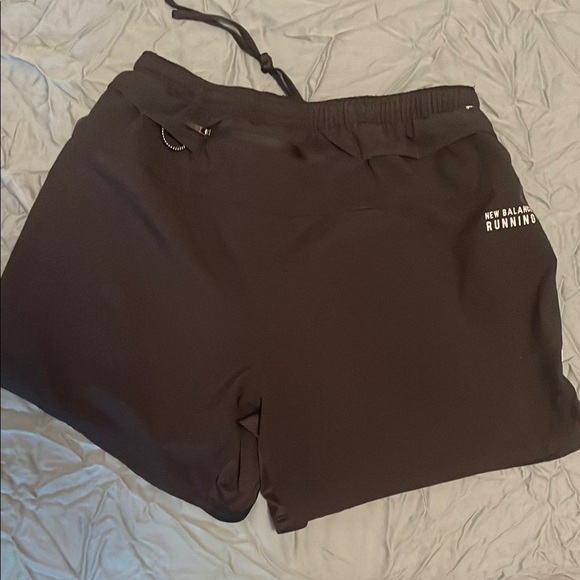New Balance Black Athletic Shorts Lightweight Performance - Picture 2 of 5
